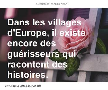 Citations Yannick Noah