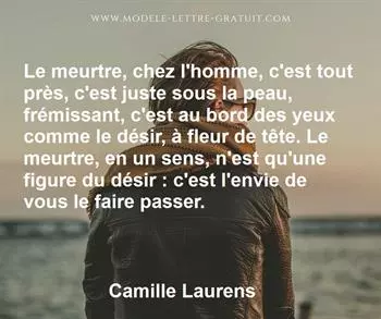 Citation de Camille Laurens
