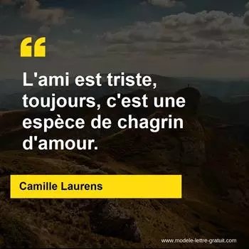 Citation Camille Laurens