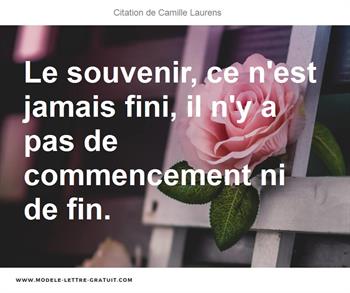 Citations Camille Laurens