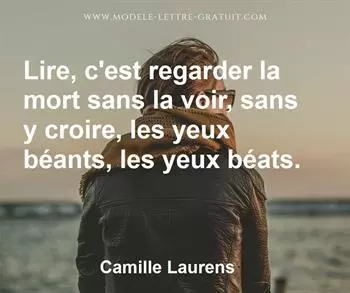 Citation de Camille Laurens