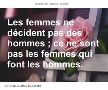 Citations Camille Laurens