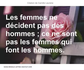 Citations Camille Laurens