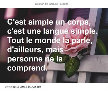 Citations Camille Laurens