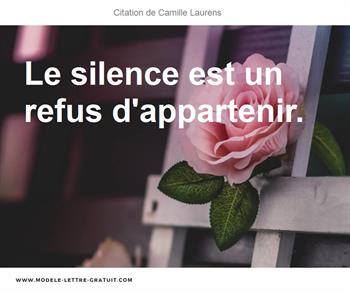 Citations Camille Laurens