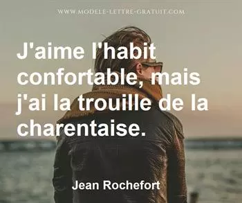 Citation de Jean Rochefort