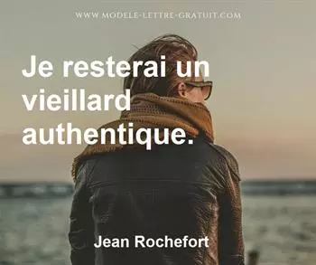 Citation de Jean Rochefort