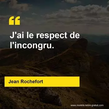 Citation Jean Rochefort