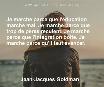 Citation de Jean-Jacques Goldman