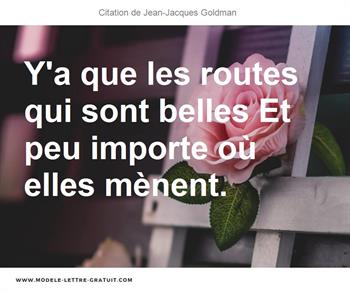 Citations Jean-Jacques Goldman