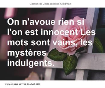 Citations Jean-Jacques Goldman