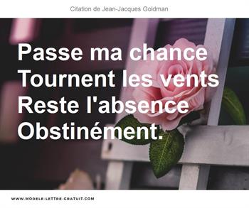 Citations Jean-Jacques Goldman