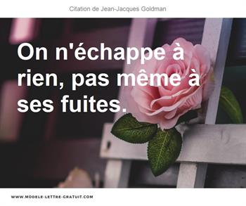 Citations Jean-Jacques Goldman