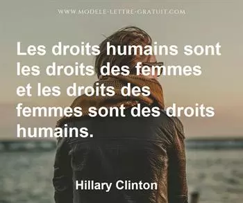 Citation de Hillary Clinton