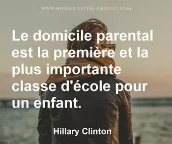 Citation de Hillary Clinton