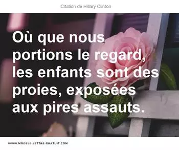 Citations Hillary Clinton
