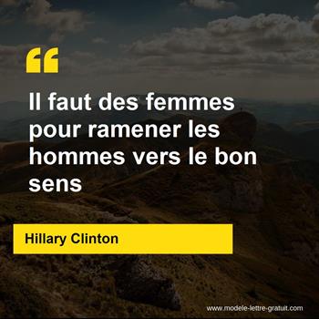 Citations Hillary Clinton