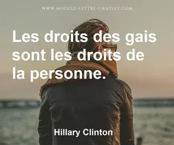 Citation de Hillary Clinton