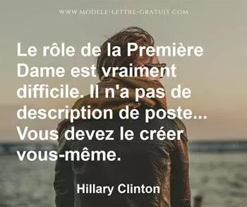 Citation de Hillary Clinton