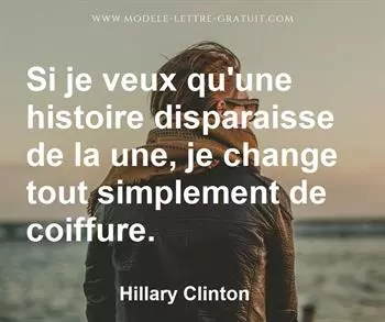 Citation de Hillary Clinton