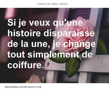 Citations Hillary Clinton