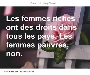 Citations Hillary Clinton
