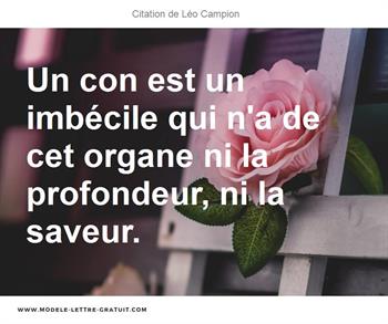 Citations Léo Campion