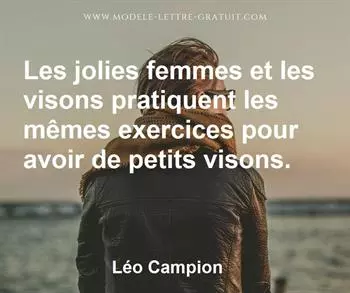 Citation de Léo Campion