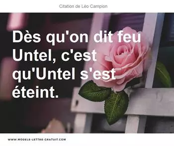 Citations Léo Campion