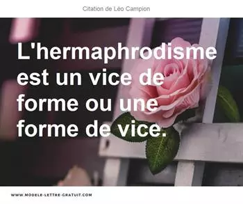 Citations Léo Campion