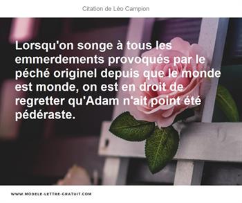Citations Léo Campion