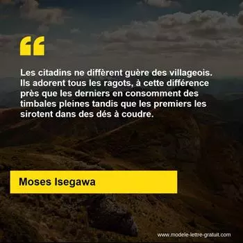 Citation Moses Isegawa