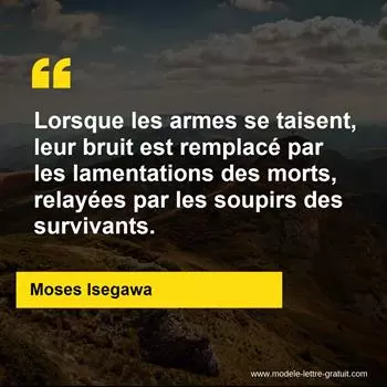Citation Moses Isegawa