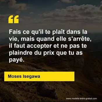Citation Moses Isegawa