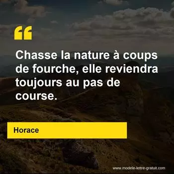 Citation Horace