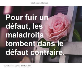Citations Horace
