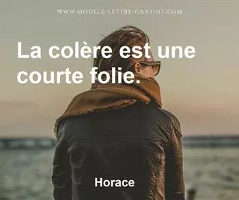 Citation de Horace