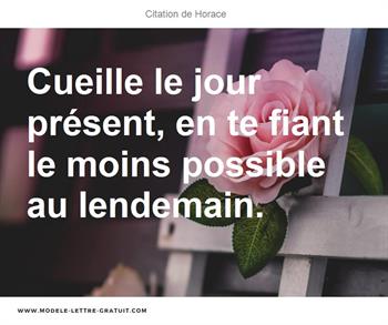 Citations Horace