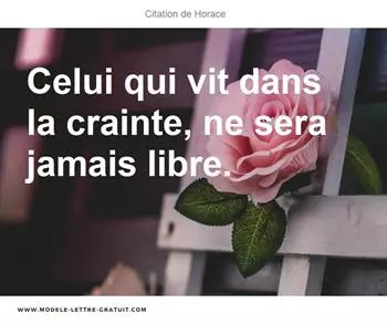Citations Horace