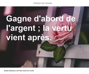 Citations Horace