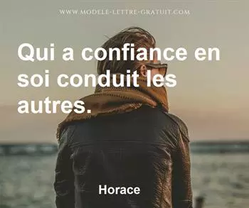 Citation de Horace