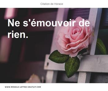 Citations Horace