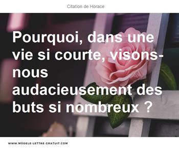 Citations Horace
