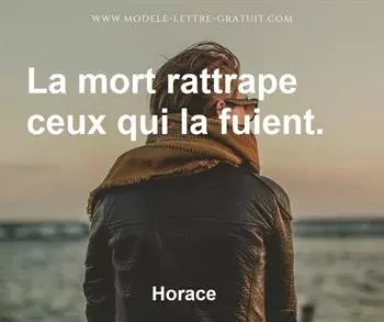 Citation de Horace