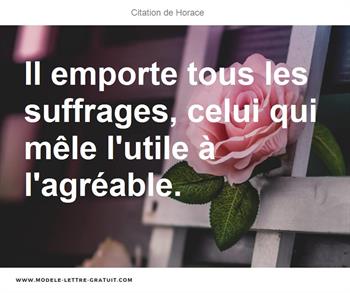 Citations Horace