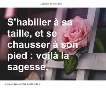 Citations Horace