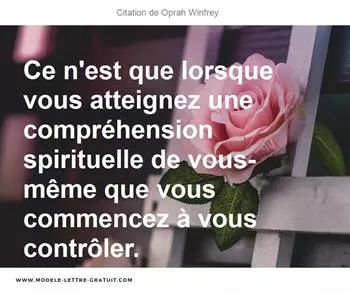 Citations Oprah Winfrey