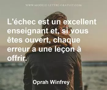 Citation de Oprah Winfrey