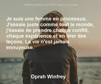 Citation de Oprah Winfrey