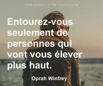 Citation de Oprah Winfrey